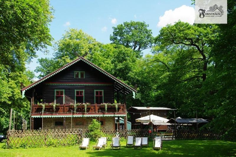 Hotel Forsthaus Leiner Berg Dessau-Rosslau Exterior foto