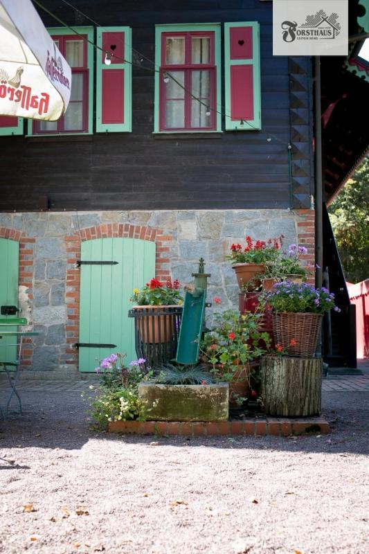 Hotel Forsthaus Leiner Berg Dessau-Rosslau Exterior foto